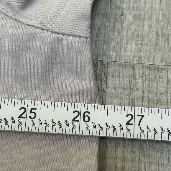 NWT All in Motion Women’s Plus 1X Supima Cotton Long Sleeve Top Lavender - Picture 13 of 15